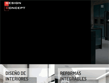 Tablet Screenshot of dcinteriores.com